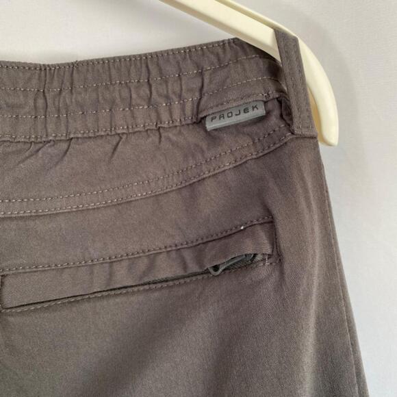 Projek Raw Men's Cargo Jogger Pants - Elastic Waist, Slim Fit, Black, Size M - Picture 9 of 16
